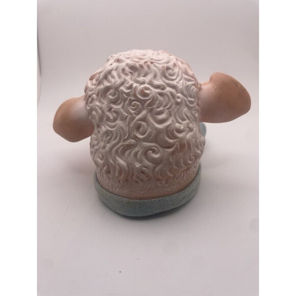 Vintage Toy Lamb Chop Hand Puppet 1960 Tarcher Shari Lewis Vinyl Rubber Head - Picture 6 of 8